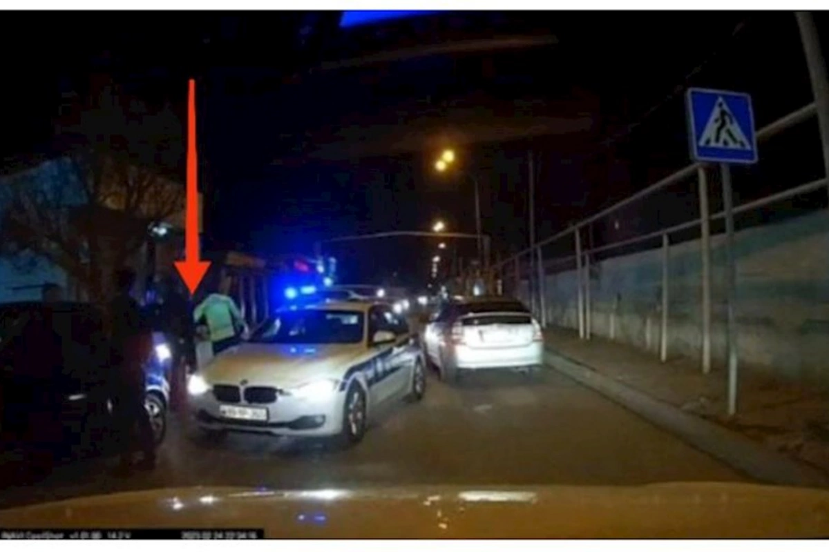 Bakıda film kimi əməliyyat: Sürücü polislərdən belə qaçdı — VİDEO