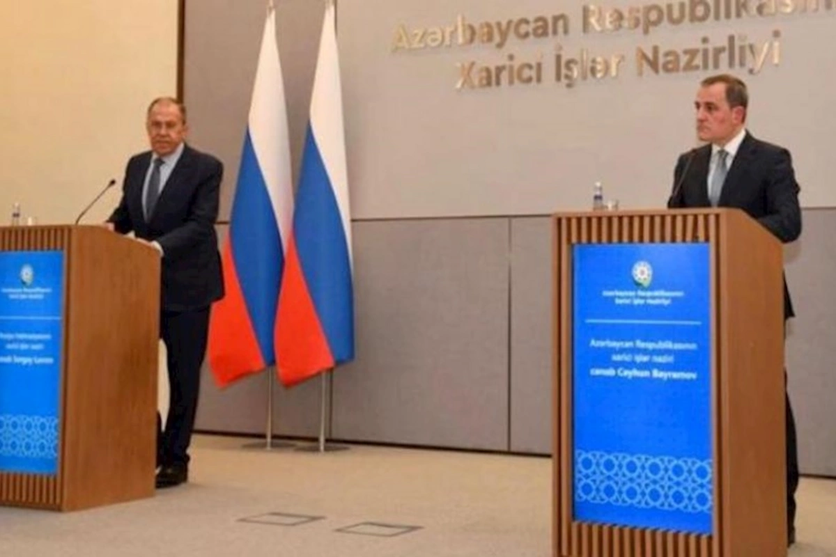 Ceyhun Bayramov və Sergey Lavrov mətbuat konfransı keçiriblər — VİDEO