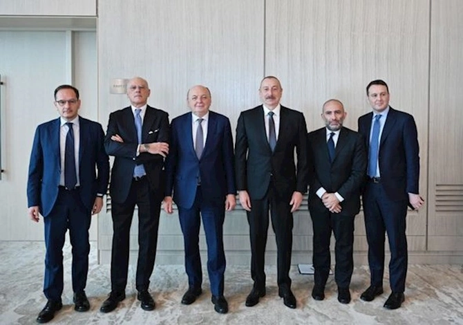 İlham Əliyev İtaliyanın ətraf mühit və enerji təhlükəsizliyi nazirini qəbul edib — YENİLƏNİB (FOTO)