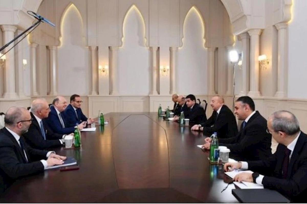İlham Əliyev İtaliyanın ətraf mühit və enerji təhlükəsizliyi nazirini qəbul edib — YENİLƏNİB (FOTO)