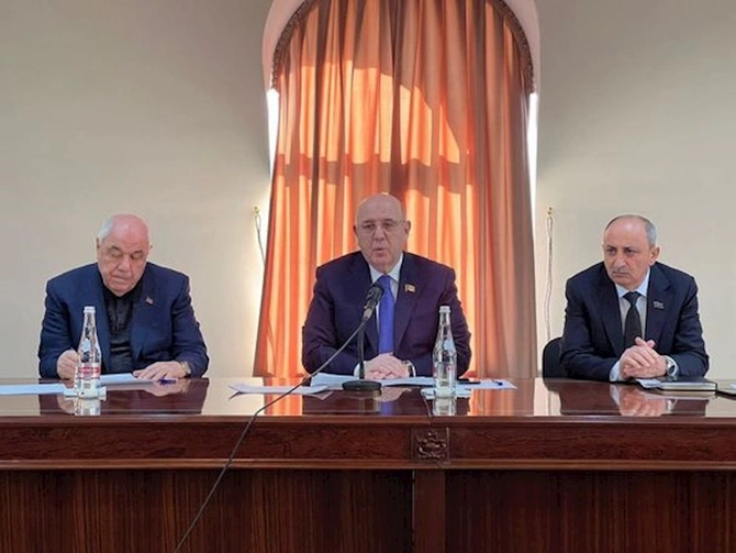 Qərbi Azərbaycan İcmasının Ağsaqqallar Şurasının iclası keçirilib — FOTO