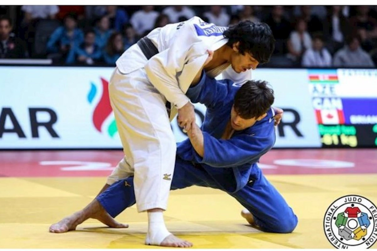 Böyük Dəbilqə: Azərbaycan cüdoçusu gümüş medal qazanıb