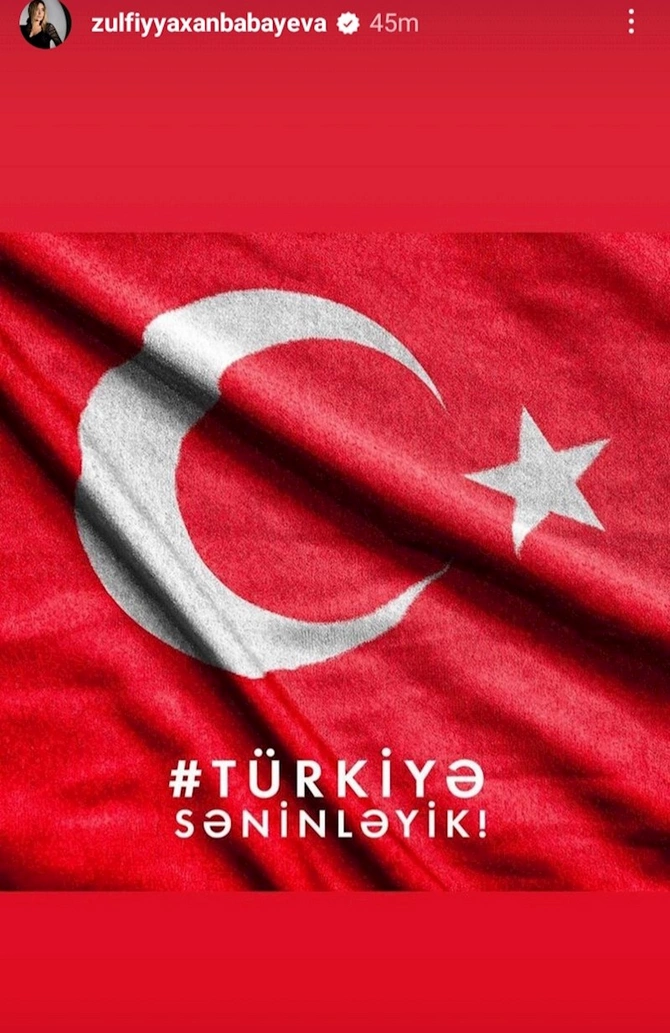 Azərbaycanlı məşhurlardan Türkiyəyə başsağlığı mesajları — FOTOLAR Azərbaycanlı məşhurlardan Türkiyəyə başsağlığı mesajları — FOTOLAR