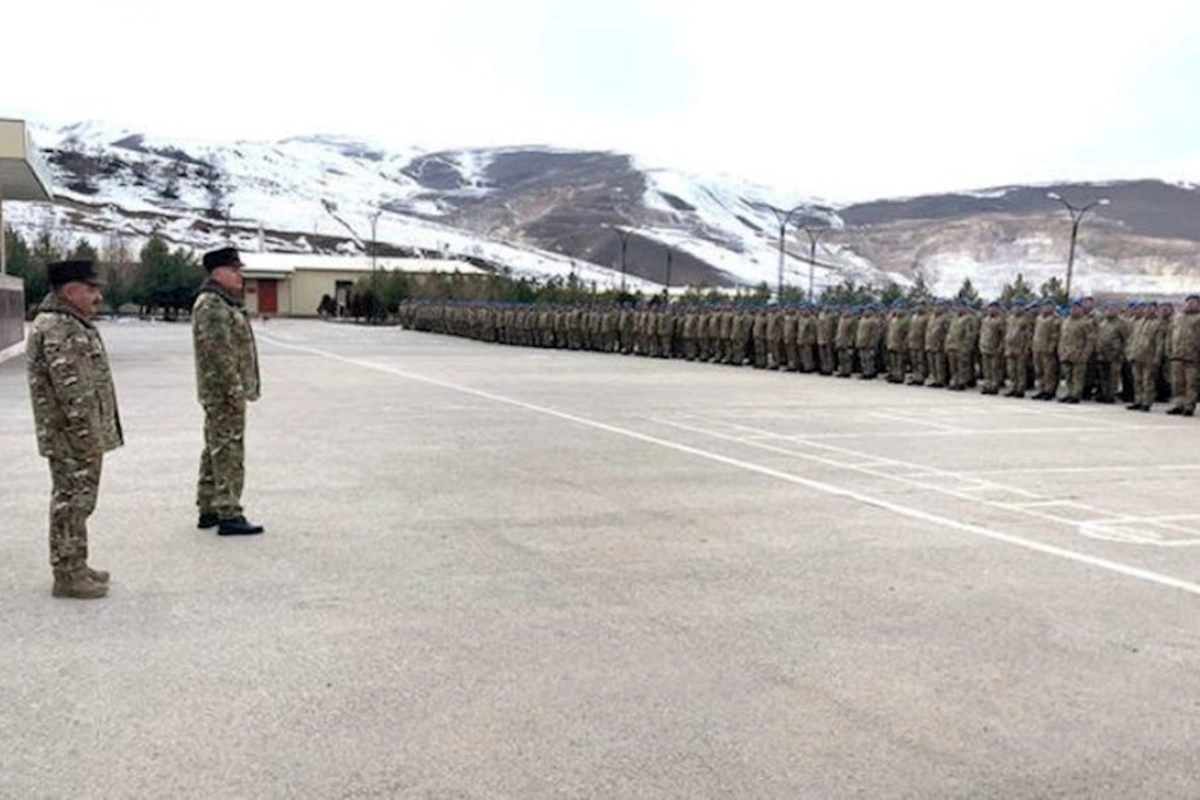 Baş Qərargah rəisi hərbi hissələrin intensiv döyüş hazırlığını yoxlayıb — FOTO