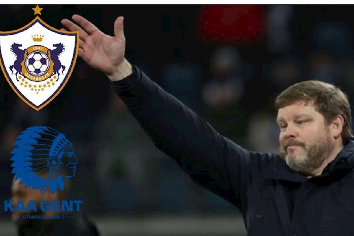 Qarabağla oyun öncəsi Gent klubu və baş məşqçi arasında GƏRGİNLİK