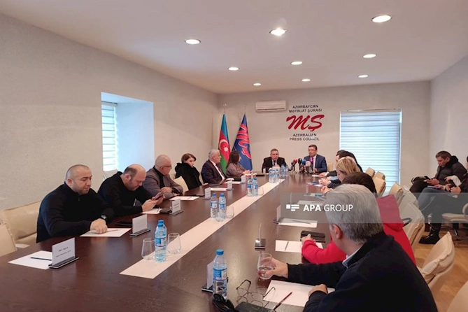 Mətbuat Şurası və MEDİA birgə toplantı keçirib — FOTOLAR