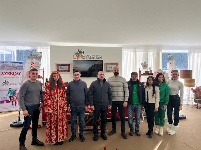 “Land of fire” komandası qar polosu yarışında 1-ci yeri qazandı — FOTO