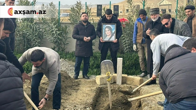 Zeynəb Dostəliyeva dəfn edildi — FOTOLAR