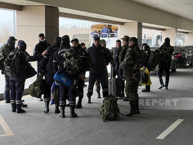 Prezidentin tapşırığı ilə Azərbaycanın xilasetmə qrupu Türkiyəyə çatıb — YENİLƏNİB (FOTO)
