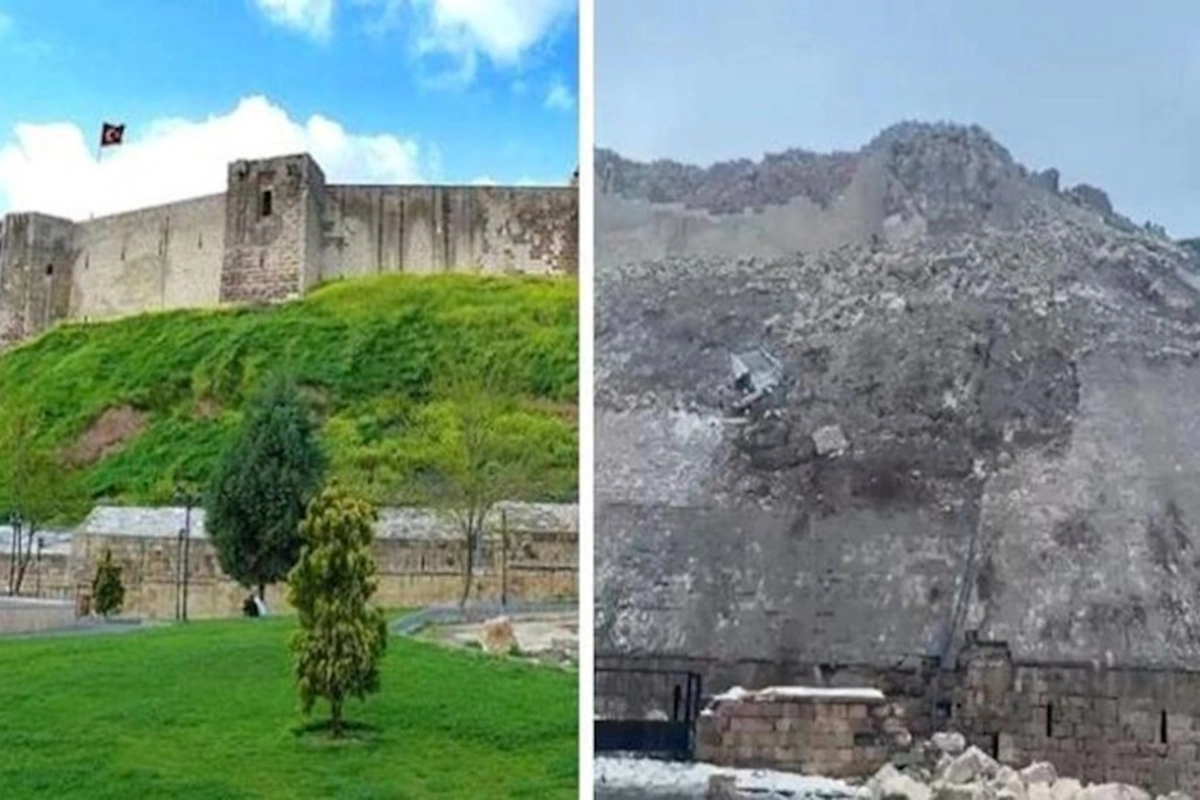 Qaziantep qalası zəlzələ nəticəsində dağılıb — FOTO