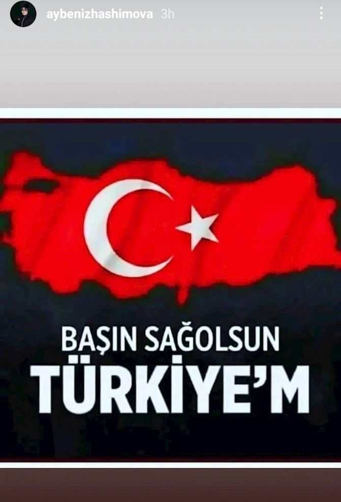 Azərbaycanlı məşhurlardan Türkiyəyə başsağlığı mesajları — FOTOLAR Azərbaycanlı məşhurlardan Türkiyəyə başsağlığı mesajları — FOTOLAR