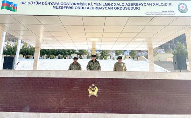 Baş Qərargah rəisi hərbi hissələrin intensiv döyüş hazırlığını yoxlayıb — FOTO