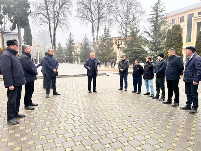 Tərtərdə keçirilən “Açıq mikrofon” aksiyasında 11 müraciət ünvanlandı — FOTO