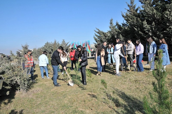 Abşeronda abadlıq-təmizlik işləri görülüb — FOTOLAR