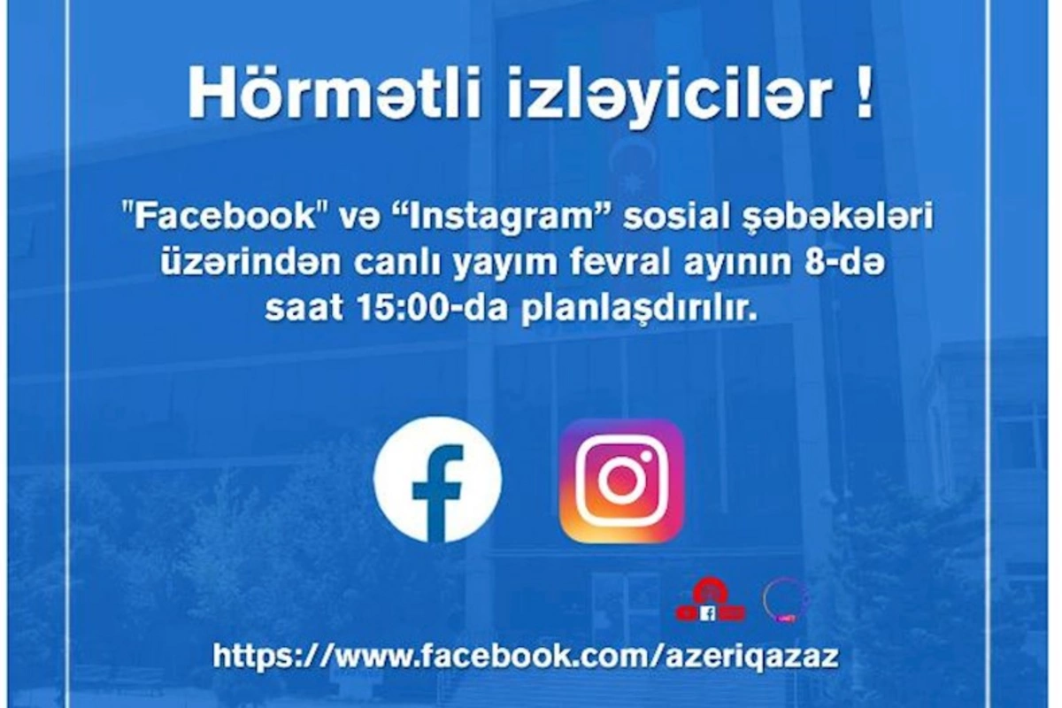 “Azəriqaz” rəhbərliyinin növbəti canlı yayımı planlaşdırılır