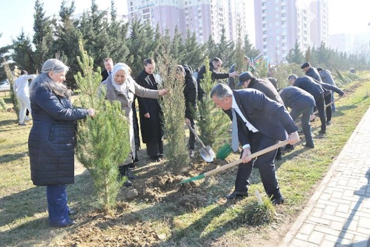 Abşeronda abadlıq-təmizlik işləri görülüb — FOTOLAR
