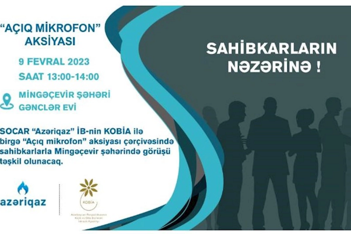 Sahibkarlarla növbəti görüş Mingəçevir şəhərində keçiriləcək