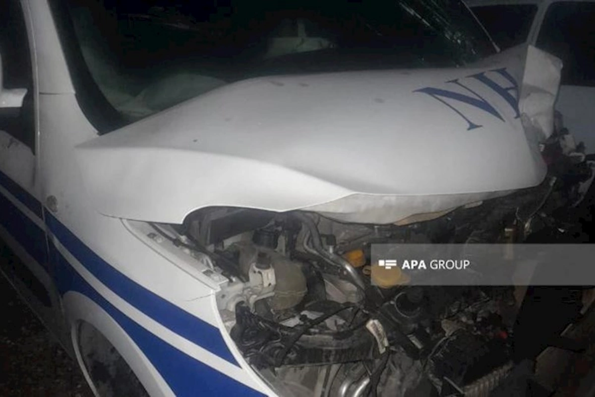 Bakıda qəzada ikisi polis olmaqla 4 nəfər xəsarət alıb — ADLAR