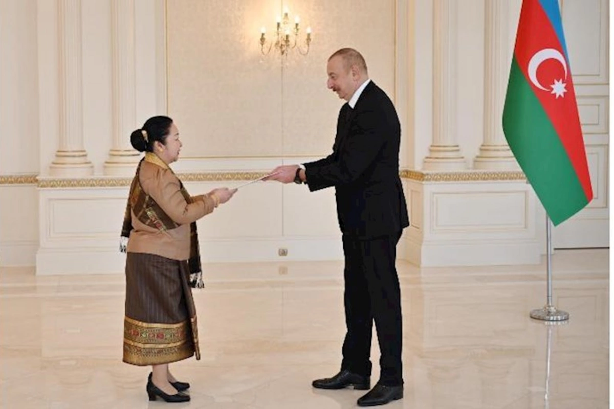 Azərbaycan Prezidenti Laosun yeni səfirinin etimadnaməsini qəbul edib — FOTO