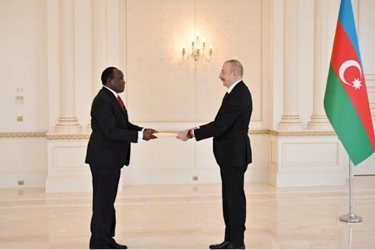 Prezident Namibiya səfirinin etimadnaməsini qəbul edib — FOTO