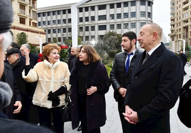 Prezident bəstəkar Tofiq Quliyevin abidəsinin açılışında — FOTO Prezident bəstəkar Tofiq Quliyevin abidəsinin açılışında — FOTO