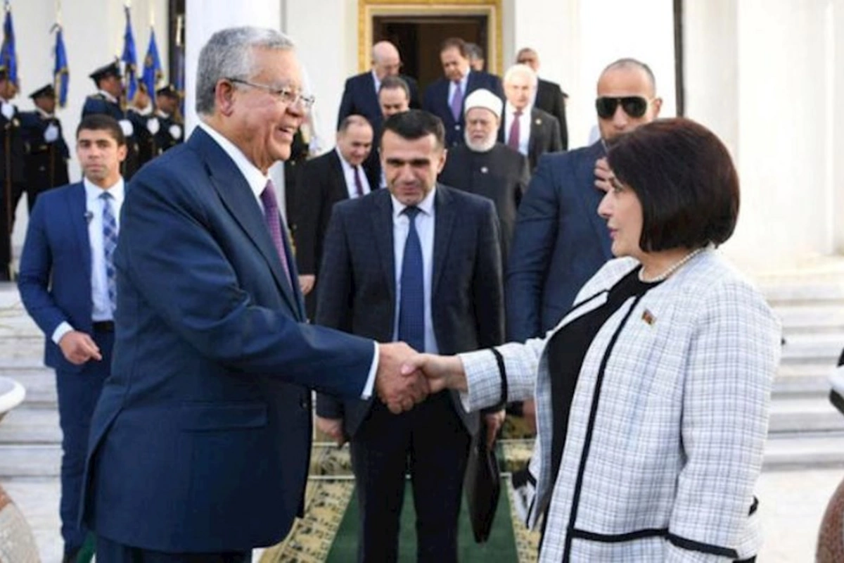 Sahibə Qafarova Misir Nümayəndələr Palatasının sədri ilə görüşüb — FOTO