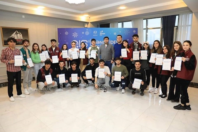 Gənc Liderlər üçün Qış Universitetinin növbəti mövsümü başa çatıb — FOTO Gənc Liderlər üçün Qış Universitetinin növbəti mövsümü başa çatıb — FOTO