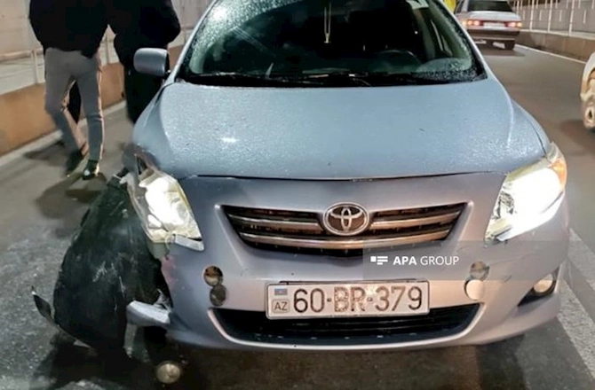Tovuzda zəncirvari qəza olub, xəsarət alanlar var — FOTO