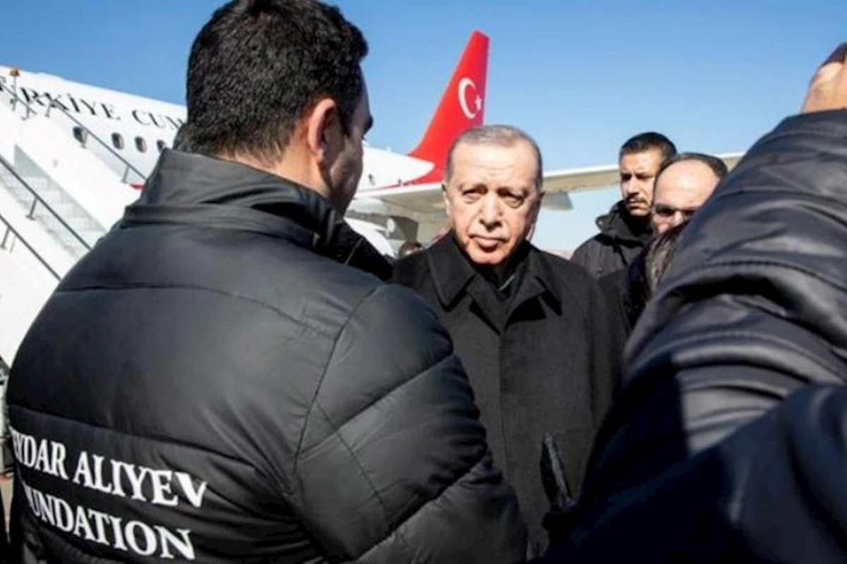Ərdoğan Mehriban Əliyevanın tapşırığı üzrə Qaziantepdə olan Heydər Əliyev Fondunun nümayəndələri ilə görüşüb