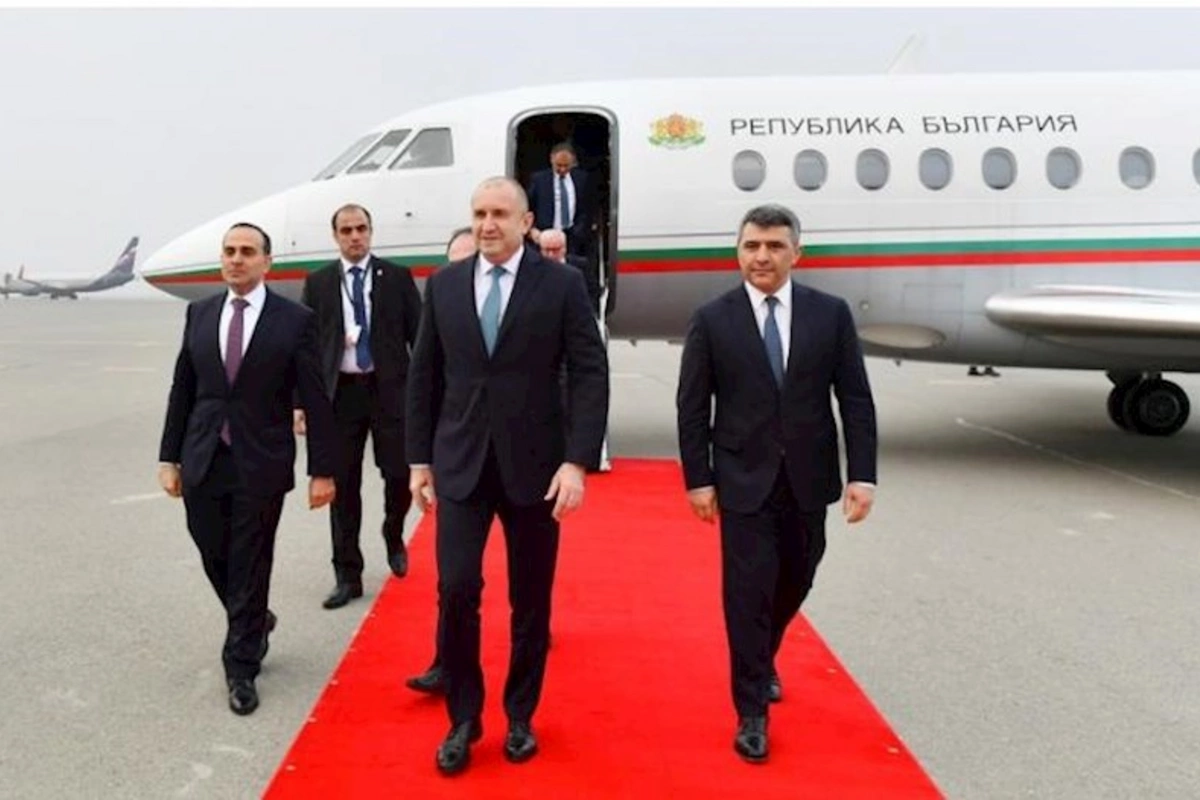Bolqarıstan Prezidenti Azərbaycana işgüzar səfərə gəlib