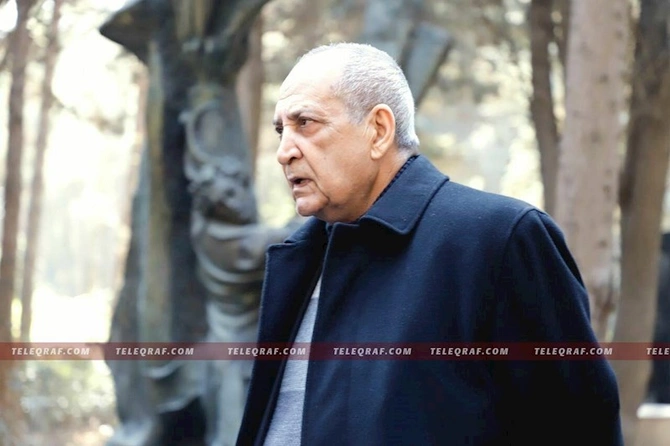 Rüstəm İbrahimbəyovun qəbirüstü abidəsinin açılışı oldu — FOTO