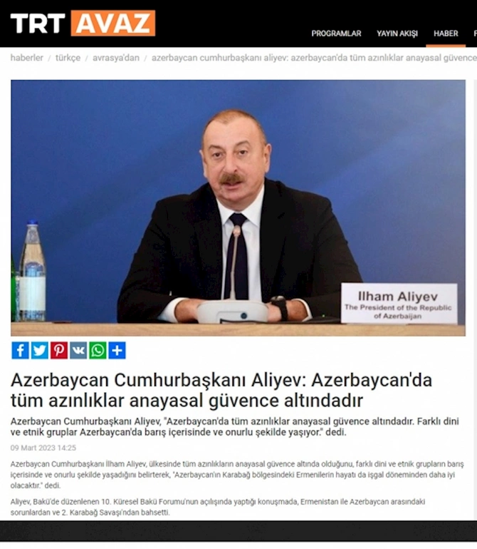 X Qlobal Bakı Forumu dünya mediasının diqqət mərkəzində