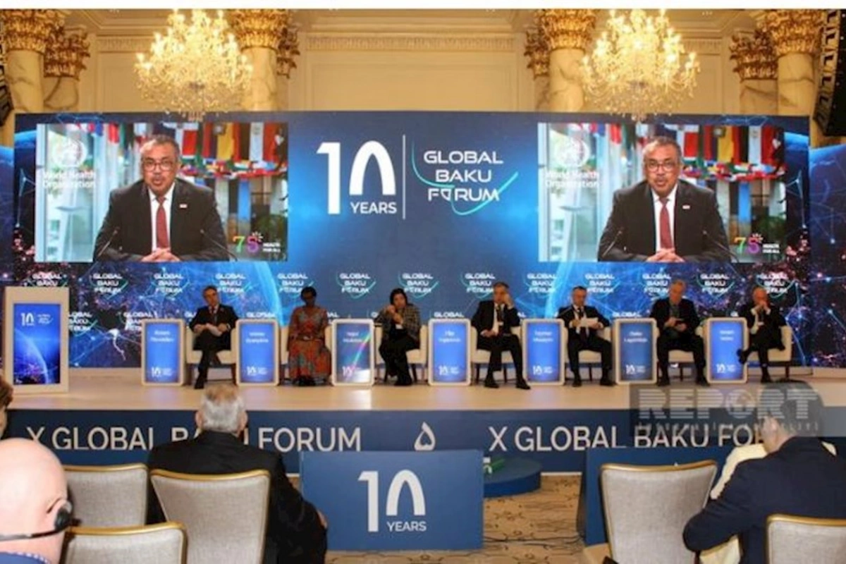 X Qlobal Bakı Forumu: Səhiyyə ilə bağlı panel iclası keçirilir