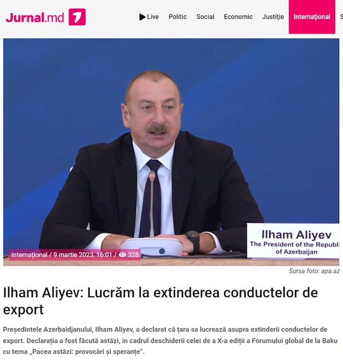 X Qlobal Bakı Forumu dünya mediasının diqqət mərkəzində