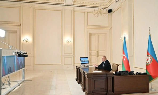 İlham Əliyev Bolqarıstan prezidenti ilə videokonfrans formatında görüşüb — FOTO İlham Əliyev Bolqarıstan prezidenti ilə videokonfrans formatında görüşüb — FOTO
