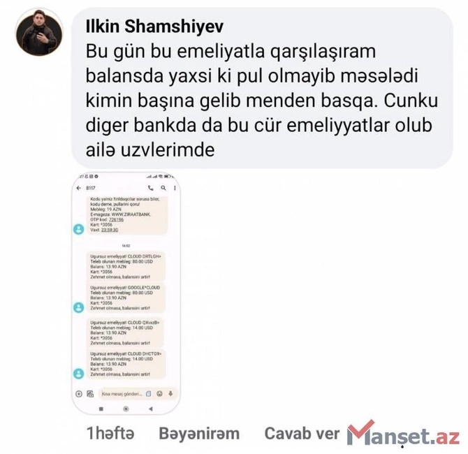 Unibank kartınızda pul varsa, oğurlana bilər — FOTOLAR