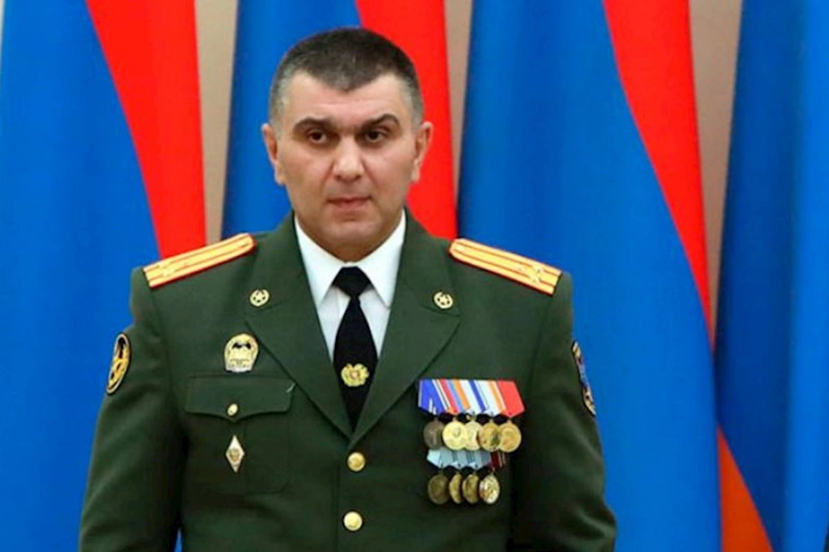 Ermənistanda general həbs edildi