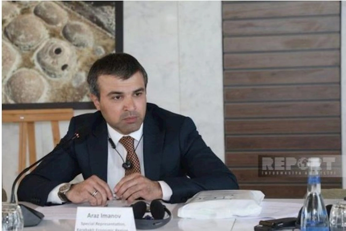 Araz İmanov: “Ermənistan qəsdən və sistemli şəkildə Azərbaycan şəhərlərini dağıdıb”