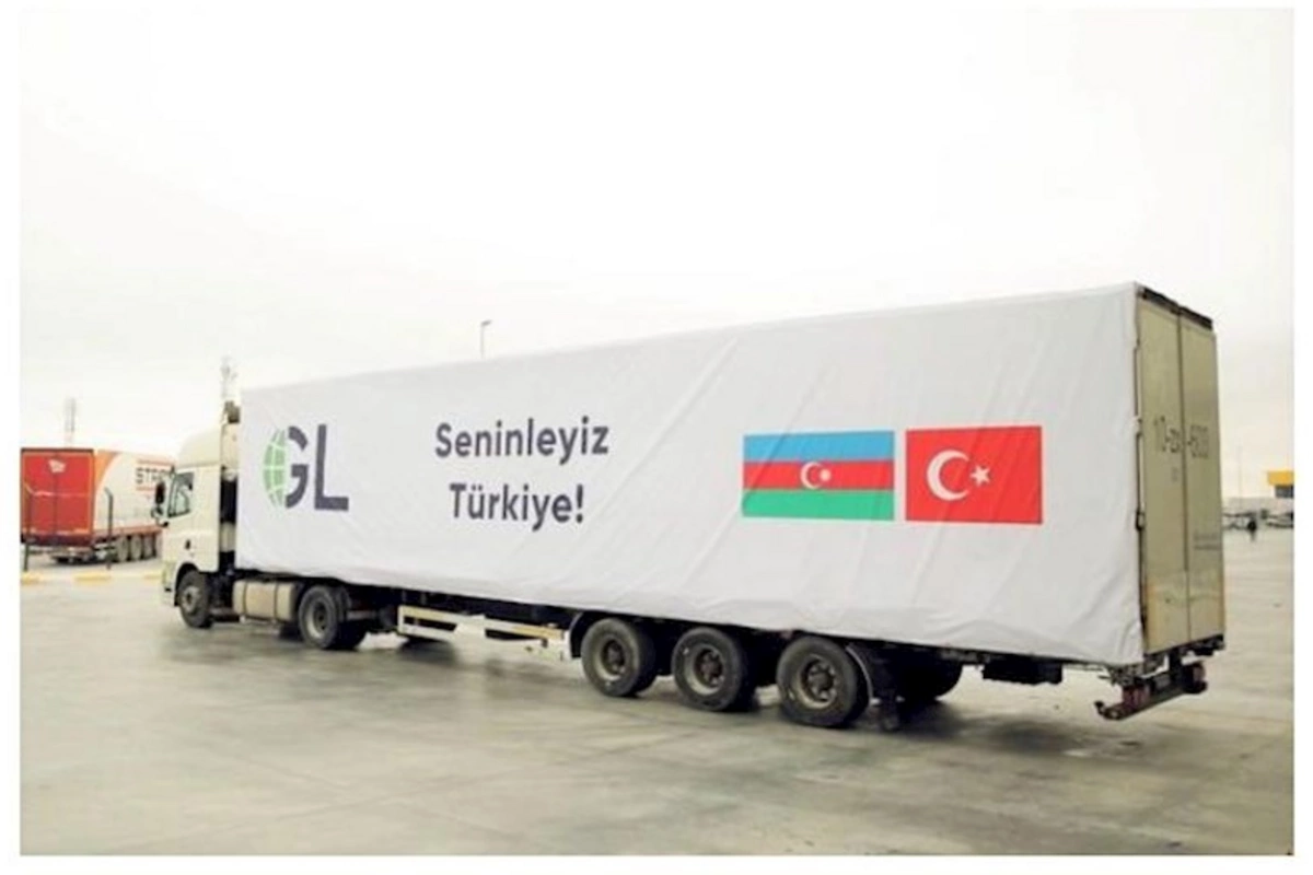 GL şirkətinin Türkiyəyə göndərdiyi humanitar dəstək fəlakət bölgəsinə çatıb — VİDEO