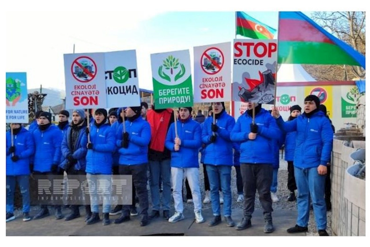 Xankəndi-Laçın yolu: Ekoaksiya gecə boyu da yüksək fəallıqla davam edib — FOTO