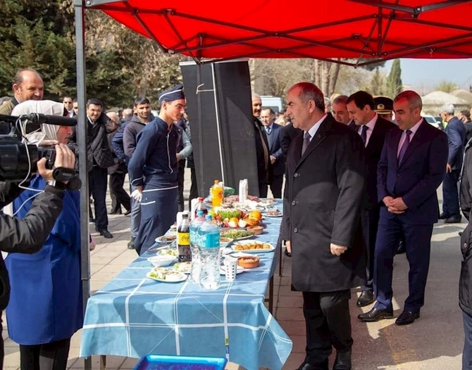 Salyanda Novruz bayramı münasibətilə tədbir keçirildi — FOTOLAR