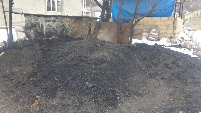 Qanunsuz kömür quyuları ləğv olundu — FOTO Qanunsuz kömür quyuları ləğv olundu — FOTO
