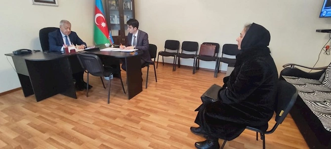 Vahid Əhmədov növbəti dəfə Qubada seçiciləri ilə görüşüb
