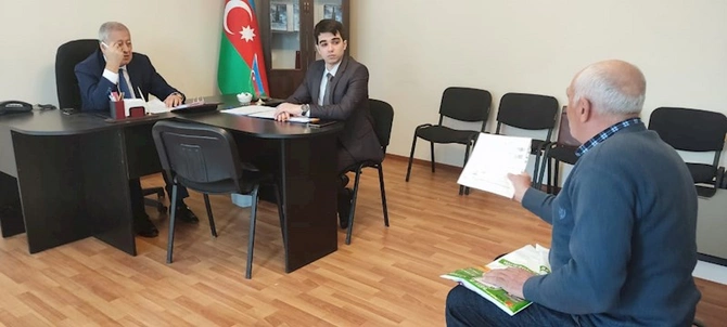 Vahid Əhmədov növbəti dəfə Qubada seçiciləri ilə görüşüb