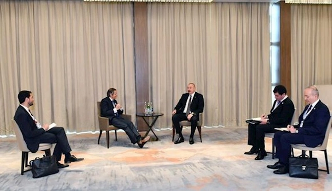 İlham Əliyev Atom Enerjisi üzrə Beynəlxalq Agentliyin Baş direktorunu qəbul edib — YENİLƏNİB (FOTO)
