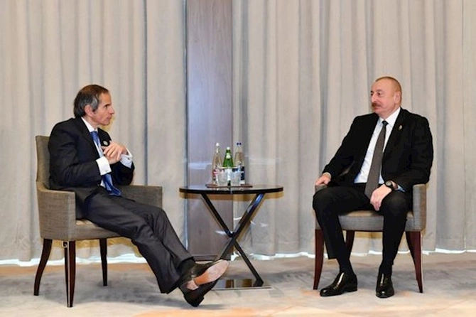 İlham Əliyev Atom Enerjisi üzrə Beynəlxalq Agentliyin Baş direktorunu qəbul edib — YENİLƏNİB (FOTO)