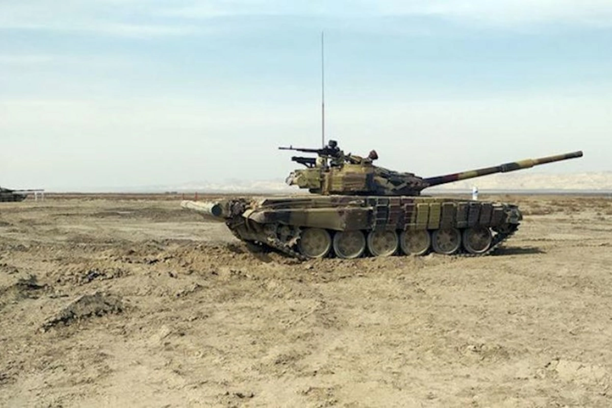 Azərbaycan Ordusunun tank bölmələrinin döyüş hazırlığı yoxlanılıb — FOTO/VİDEO