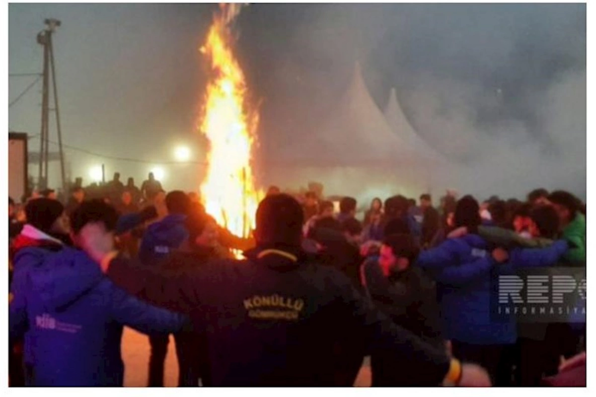 Şuşada Novruz tonqalı qalanıb, aksiya bayram əhvali-ruhiyyəsi ilə davam edir — YENİLƏNİB (FOTO/VİDEO)