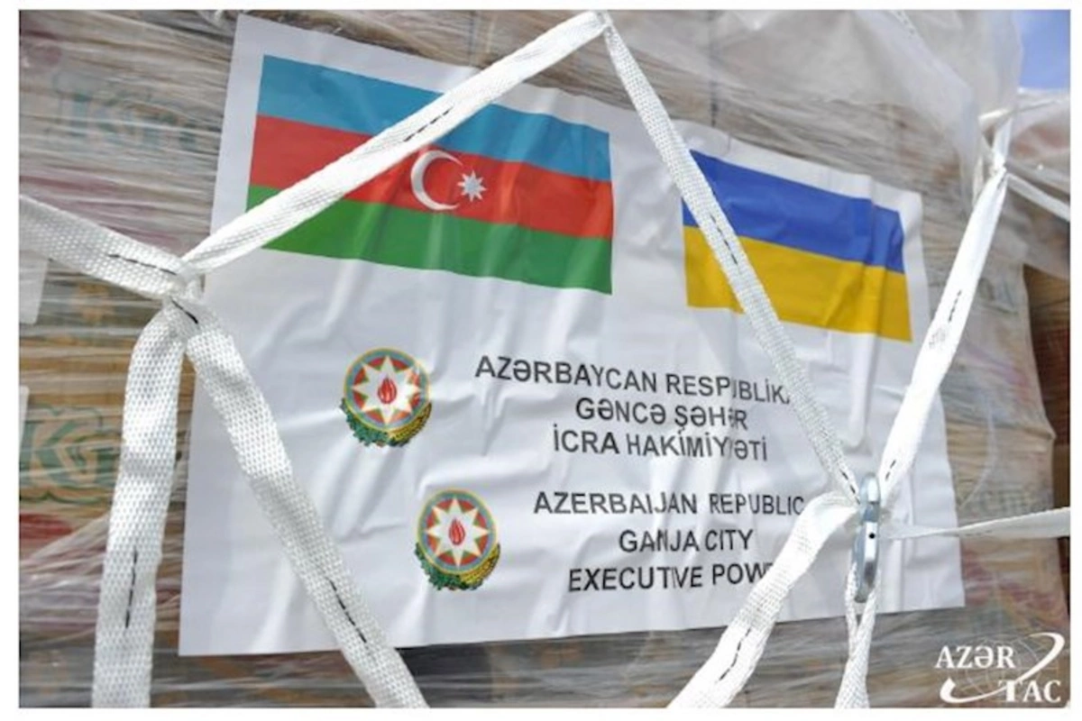 Azərbaycandan Ukraynaya növbəti humanitar yardım partiyası çatdırılıb — FOTO