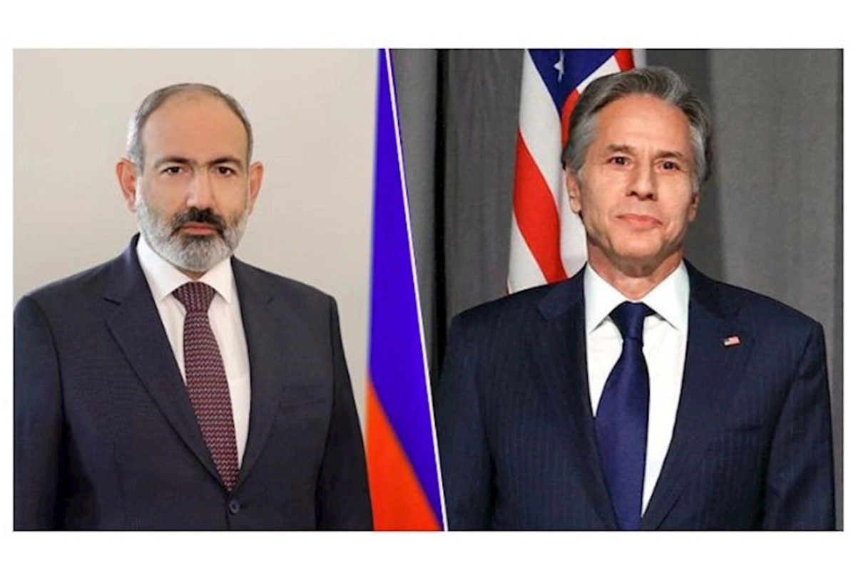 Blinken Paşinyanla regionda kommunikasiya xətlərinin açılmasını müzakirə etdi